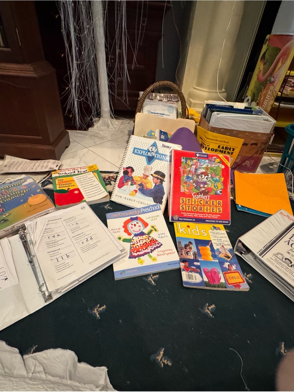 Teaching Children's Activity & Sticker Books Bundle - Colorful Covers